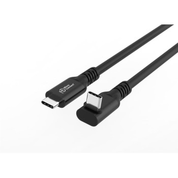 MicroConnect Premium kabel USB C-C 3.2 Gen2x2, 0,25m vogalni, 100W, 20Gbps, 4K60Hz